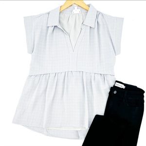 Light blue Heyson baby doll top